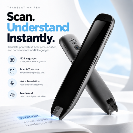 Translation Pen with 142 Languages Supported